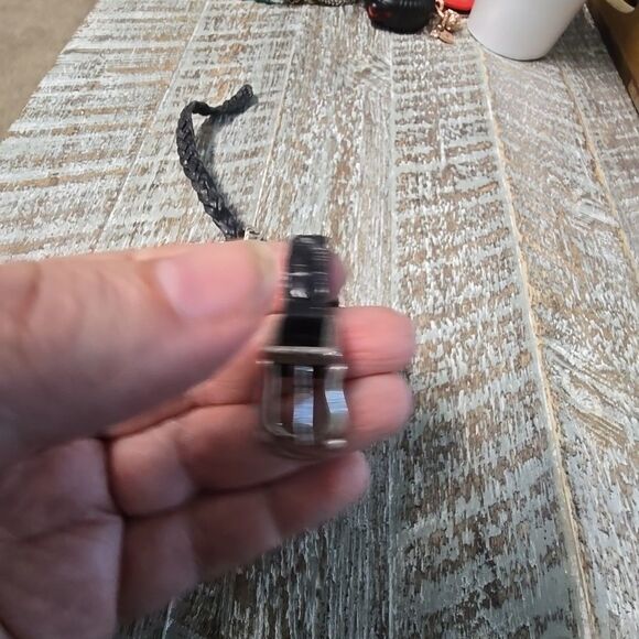 Vintage 1994 Brighton Roped Heart Braid Bandit Brown Silver Buckle Bracelet 11" - Picture 6 of 9